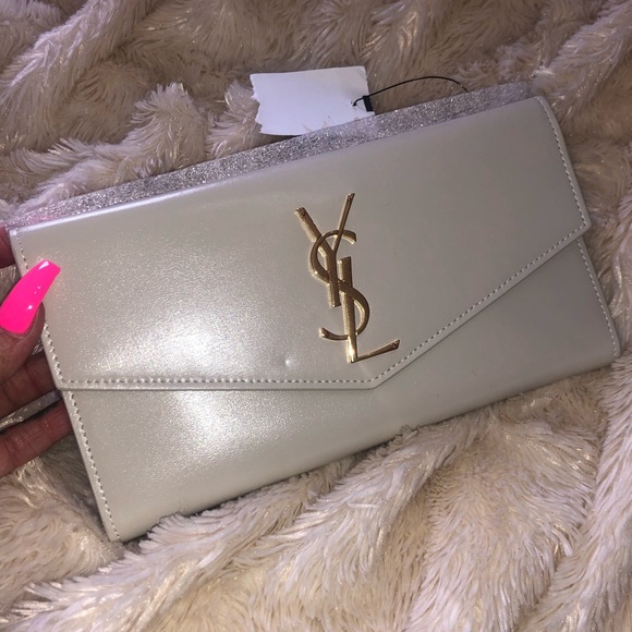 Yves Saint Laurent Handbags - YSL Uptown Leather Wallet